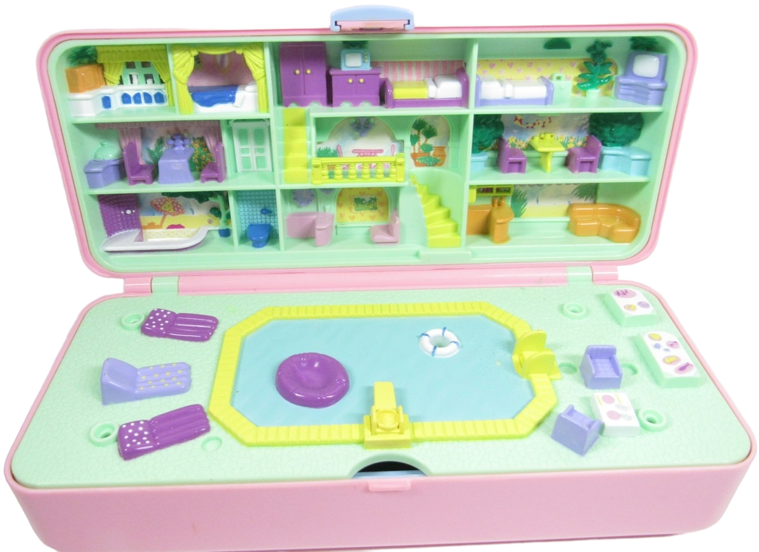 Polly pocket store pool party playset